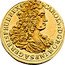 Austria Ducat Karl VI Vienna 1713 KM# 1559 CAROL VI D G ROM IMP S A GER HISP HU B REX coin obverse