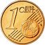 Austria Euro Cent Gentian 2010 KM# 3082 1 EURO CENT LL coin reverse