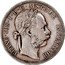 Austria Florin Franz Joseph I 1887 KM# 2222 FRANC·IOS·I·D·G·AVSTRIAE IMPERATOR coin obverse