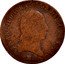 Austria Kreuzer Franz II 1800 B KM# 2111 FRANC II D G R I S A GE HV BO REX A A coin obverse