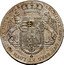 Austria Thaler Franz II 1792 KM# 2157 ARCHIDVX AVST DVX BVRG ET LOTH MAG DVX HETR 1792 coin reverse