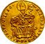 Austria 1/2 Ducat Johann Ernst von Thun 1690 KM# 256 S RVDBERTVS EPS SALISBVRG coin reverse