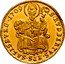 Austria 1/2 Ducat Franz Anton von Harrach 1709 KM# 298 S RVDBERTAS EPS SAELSBVRG 1709 coin reverse