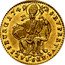 Austria 1/2 Ducat Salzburg Andreas 1749 KM# 357 1/2 / ANDREAS D G A RCHI EP S A L coin reverse