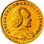 Austria 1/2 Ducat Sigismund 1755 KM# 384 SIGISMUND D G ARCHI EPI SCOPUS coin obverse