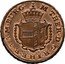 Austria 1/2 Kreuzer Maria Theresia 1772 G KM# 7 M THER D G R I H B R A A M BURG coin obverse