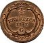 Austria 1/2 Kreuzer Maria Theresia 1772 G KM# 7 1/2 KREUTZER 1772 G coin reverse