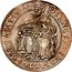 Austria 1/2 Thaler Marcus Sittich 1614 KM# 36 SANCTVS RVDBERTVS EPS SALIS 1614 coin reverse