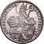 Austria 1/2 Thaler Leopold Anton von Firmian 1728 KM# 327 S RUDBERTUS EPS SALISB 1728 coin reverse