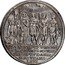 Austria 1/2 Thaler Max Gandolf von Kuenburg 1682 KM# 232 SS MARTIN 9 EP VINCENTI 9 M CHRYSANTH9 ET DARIA MM TRANSLATI coin reverse