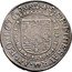 Austria 1/2 Thaler Georg Ludwig 1676 KM# 4 S R I THESAVR A V EQ 1676 coin reverse