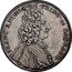 Austria 1/2 Thaler Franz Anton von Harrach 1718 KM# 307 FRANCISC ANTON S R I PRINC DE HARRACH coin obverse