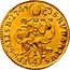 Austria 1/4 Ducat Jakob Ernst von Liechtenstein 1745 KM# 346 S RUBERTUS 1/4 EPS SALLSB 1745 coin reverse