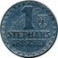 Austria 1 Stephansgroschen Groschen Tyrol 1950 1 STEPHANS GROSCHEN coin obverse
