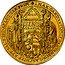 Austria 10 Ducat Maximilian Gandolph 1682 KM# 242 A MAX GAND EX COMIT DE KUENBURG ARCHIEP & PR SAL SED AP LE GER PRIM AVCTORI CONSERVATORI DEO FVNDATORI PRO GRATIA GRATIÆ coin obverse