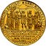 Austria 10 Ducat Maximilian Gandolph 1682 KM# 242 ANNO MDCLXXXII FUNDATI ARCHIEPISCOPAT9 SALISB VNDECIMO SÆCULO SS MARTIN9EP VINCENTI9M HERMES M CHRISANTH9 ET DARIA MM TRANSLATI coin reverse
