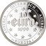 Austria 10 Euro Karlskirche in Wien 1996 X# 32 AUSTRIA ÖSTERREICH AUTRICHE EUROPA 10 EURO 1996 coin obverse