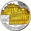 Austria 10 Euro (Reopening of the Burg Theater and Opera. Gilded) REPUBLIK ÖSTERREICH 10 EURO 2005 coin obverse