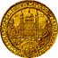Austria 16 Ducat Paris von Lodron 1628 KM# 136 16 28 / ECCLES METROP SALISB DEDICATVR 25 SEPT APARIDE ARCHIE coin obverse