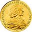 Austria 2 Ducat Salzburg Salzburg 1764 KM# A412 SIGISMUNDUS D G A S R I P S A S L N GER PRIM coin obverse