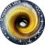 Austria 20 Euro (Black hole) SCHWARZES LOCH coin reverse