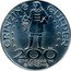 Austria 200 Schilling (Grinzing Gulden) X# Tn8 GRINZING GULDEN EINLÖSBAR IN GRINZING 200 coin obverse
