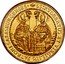 Austria 25 Ducat Franz Anton von Harrach 1709 KM# 304 SS:RVDBERTUS ET VIRGILIUS PATRONI SALISBURGENSES· coin reverse