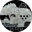 Austria 25 ECU (W. A. Mozart) X# 28 1996 25 ECU AUSTRIA coin obverse