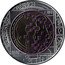 Austria 25 Euro (Big Data) GLÄSERNER MENSCH REC 20:20 coin reverse