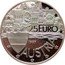 Austria 25 Euro The Kiss - G.Klimt 1997 X# 46 1997 25 EURO AUSTRIA coin obverse