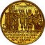 Austria 3 Ducat Max Gandolf von Kuenburg 1682 KM# 235 SS MARTIN9 EP VINCEN-TI 9 M HERMES M CHRY-SANTH9 ET DARIA M M TRANS-LATI coin reverse