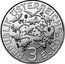Austria 3 Euro Arambourgiania 2020  UNC REPUBLIK ÖSTERREICH 3 EURO coin obverse