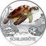 Austria 3 Euro (Colourfull Creatures - Turtle) 2019 SCHILDKRÖTE coin obverse
