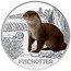 Austria 3 Euro (The Otter) 2019 FISCHOTTER coin reverse
