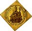 Austria 4 Ducat Max Gandolf von Kuenburg 1673 KM# 225 SANTVS.RVDBERTVS.EPS.SALISBVRG:1673 coin reverse