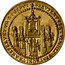 Austria 4 Ducat Paris von Lodron Consecration 1628 KM# 124 SS RVPERTVS ET VIRGILIUVS PATRONI TRANSFERVNTVR 24 SEPT coin reverse