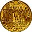 Austria 4 Ducat Max Gandolf von Kuenburg 1682 KM# 237 SS MARTIN9 EP VINCEN-TI 9 M HERMES M CHRY-SANTH9 ET DARIA M M TRANS-LATI coin reverse