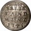 Austria 4 Kreuzer Jakob Ernst von Liechtenstein 1745 KM# 344 SALZB LAND MINZ 1745 coin reverse
