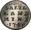 Austria 4 Kreuzer Andreas Jakob von Dietrichstein 1747 KM# 350 SALZB LAND MINZ 1747 coin reverse