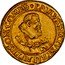 Austria 5 Ducat Paul Sixtus I 1620 Kunker Auction 160, 9-09,VF realized approx. $17,500 KM# A22 PAVLVS SIXTVS TR AVTHSON COMES coin obverse
