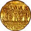 Austria 5 Ducat Max Gandolf von Kuenburg 1682 KM# 238 SS MARTIN9 EP : VINCEN-TI9 M : HERMES M : CHRY-SANTH9 ET DARIA M M : TRANS-LATI coin reverse