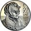 Austria 5 ECU Franz Schubert 1997 Proof X# 29 1797-1828 1997 FRANZ SCHUBERT coin reverse