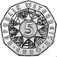 Austria 5 Euro (Happiness is a bird) REPUBLIK ÖSTERREICH EURO 5 coin obverse