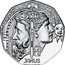 Austria 5 Euro (New Year coin - Janus (January)) 2021 JANUS coin reverse