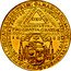 Austria 6 Ducat Maximilian Gandolph 1682 KM# 239 16 82 Á MAX GAND EX COM DE KVENBVRG ARCHIEP & PR SAL SED AP LE GER PRIM AVCTORI CONSERVATORI DEO FVNDATI ARCHIEPTVS SAL ISB VNDECIMO SÆCULO FVNDATORI PRO GRATIA GRATIÆ coin obverse