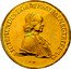 Austria 6 Ducat Sigismund von Schrattenbach 1760 FMK KM# 400 SIGISMUNDUD D GA&PR SAL SALNAGER PRIMAS coin obverse