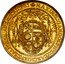 Austria 8 Ducat Max Gandolf von Kuenburg 1668 KM# 202 ⁕ MAXIMIL : GANDOLPH9 D : G : ARCHIEPS : SALISBVRG : SED : AP : LEG : S : R : I : PR : 16 68 coin obverse