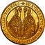 Austria 8 Ducat Max Gandolf von Kuenburg 1668 KM# 202 ⁕ SS : RVDBERTVS · ET · VIRGILIUVS · PATRONI · SALISBVRGENSES · coin reverse