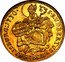 Austria Ducat Leopold Anton von Firmian 1730 KM# 323 S RUDBERTUS EPS SALISBURG 1730 coin reverse