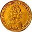 Austria Ducat Leopold Anton von Firmian 1739 FMK KM# 332 LEOPOLDUS · D : G · ARCH ET PRINCEPS F M K coin obverse